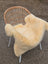 M-8  48.5" x 35" Extra Large Washable Medical Sheepskin Naturally Spotted