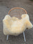 M-1  49" x 32" Extra Large Washable Medical Sheepskin Naturally Spotted