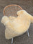 M-1  49" x 32" Extra Large Washable Medical Sheepskin Naturally Spotted