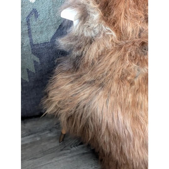 AN10❤️55" x 33" Massive Dark Bronze Icelandic Sheepskin
