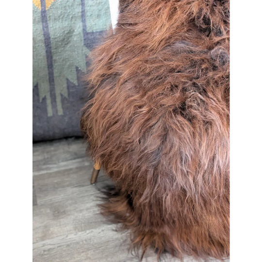 AN11❤️59" x 29" Massive Dark Bronze Icelandic Sheepskin
