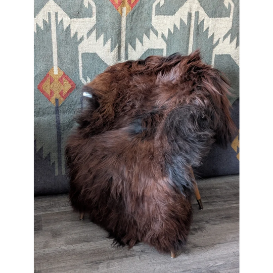 AN12❤️55" x 36" Massive Dark Bronze Icelandic Sheepskin