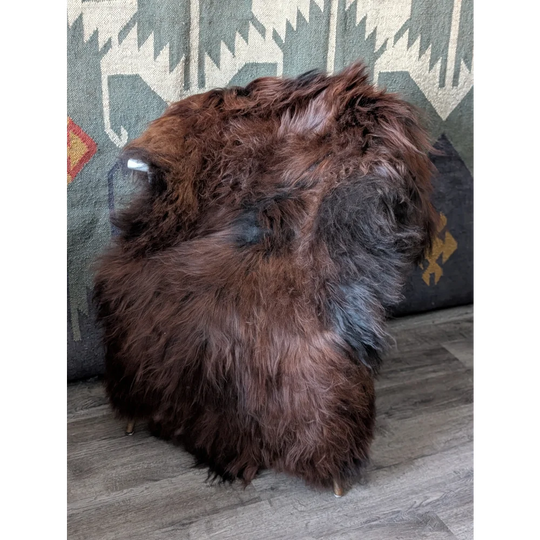 AN12❤️55" x 36" Massive Dark Bronze Icelandic Sheepskin