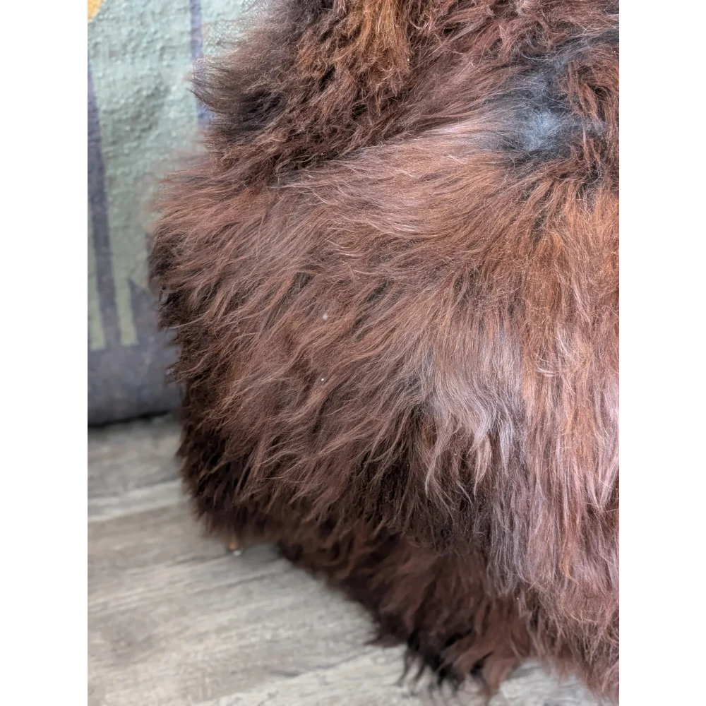 AN12❤️55" x 36" Massive Dark Bronze Icelandic Sheepskin
