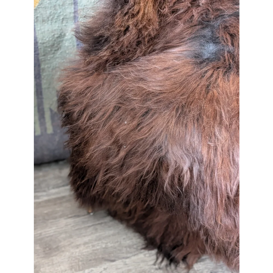 AN12❤️55" x 36" Massive Dark Bronze Icelandic Sheepskin