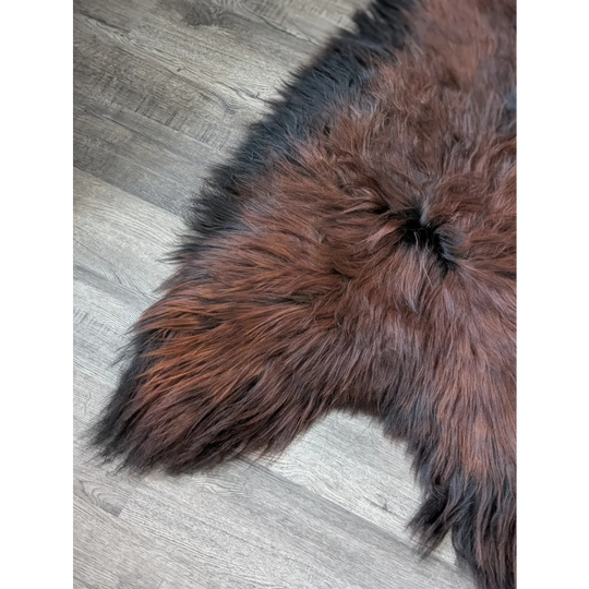 AN13❤️59" x 32" Massive Dark Bronze Icelandic Sheepskin