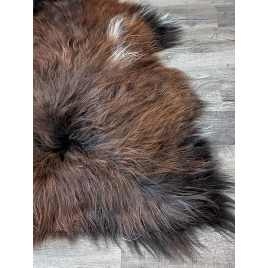 AN14❤️55" x 33" Massive Dark Bronze Icelandic Sheepskin
