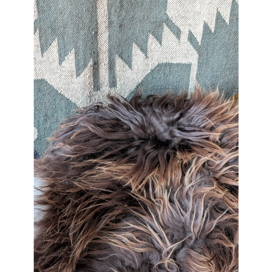 AN24❤️58" x 35" Massive Bronze Icelandic Sheepskin