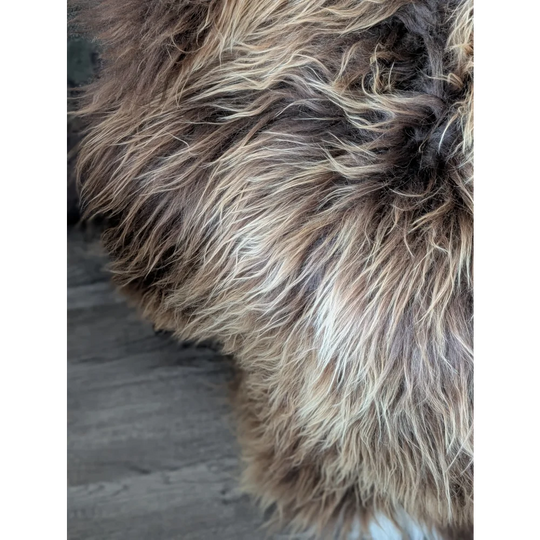 AN29❤️56" x 32" Massive Bronze Icelandic Sheepskin