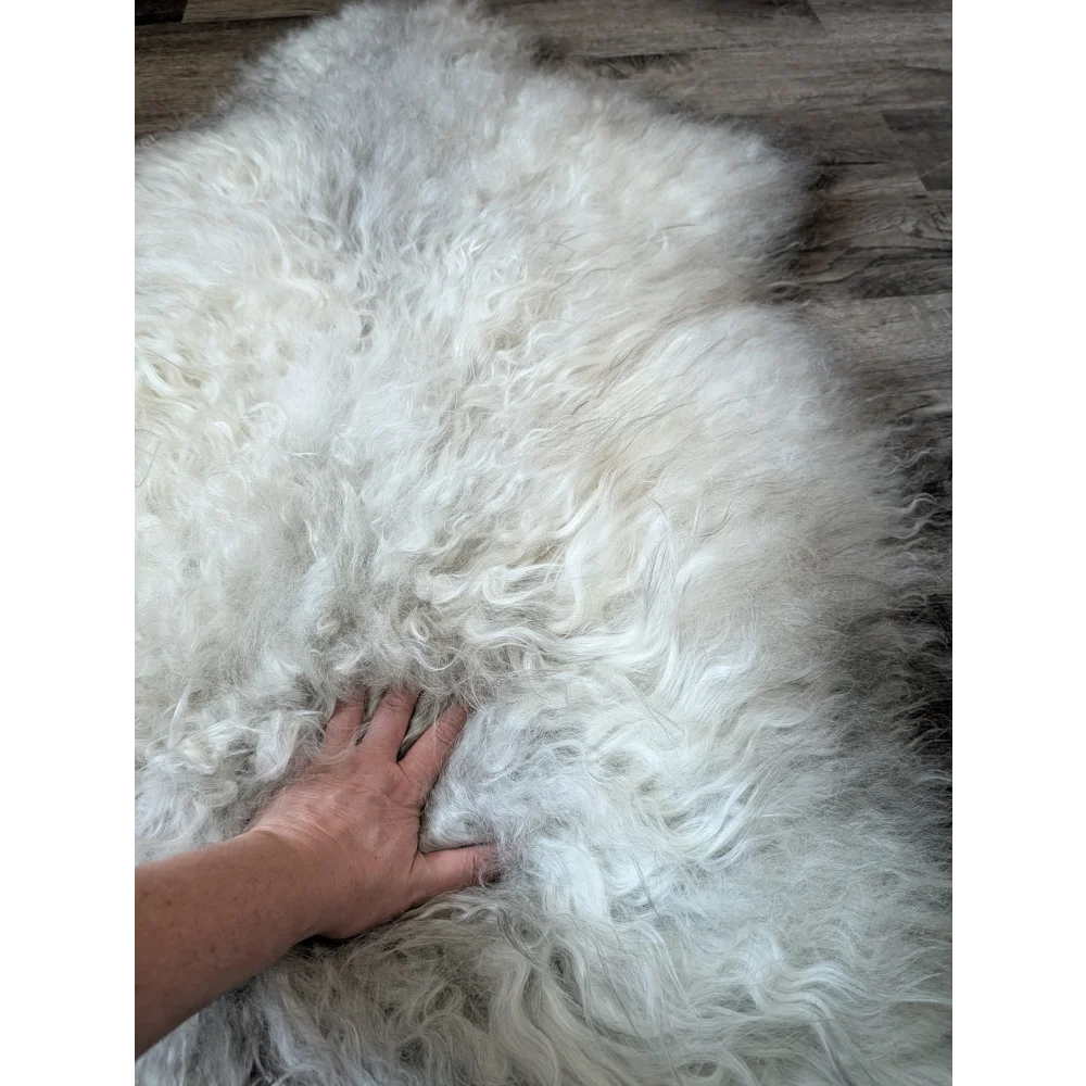 Massive 52x32 Gotland sheepskin rug from Oliver Luxury Sheepskins