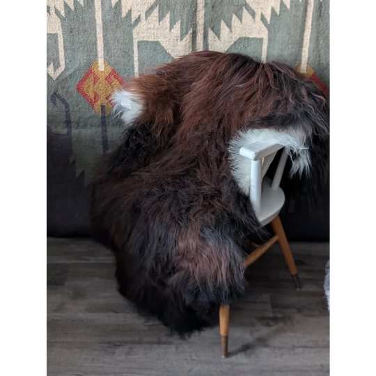AN5❤️60" x 36" Massive Dark Bronze Icelandic Sheepskin
