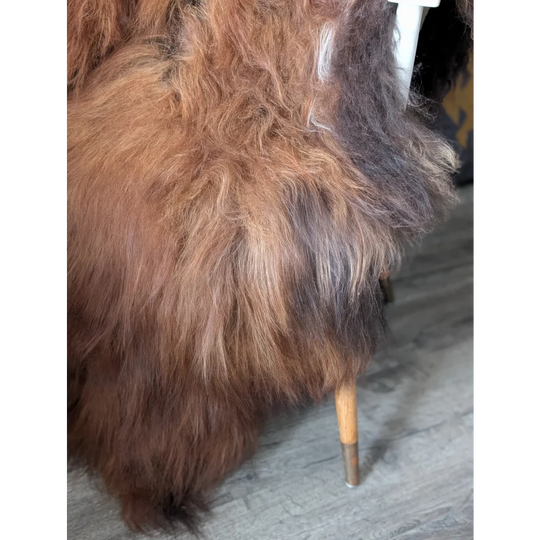 AN7❤️60" x 36" Massive Dark Bronze Icelandic Sheepskin