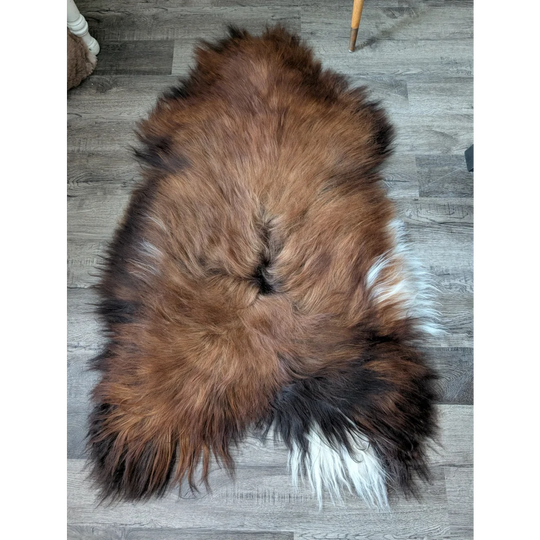 AN7❤️60" x 36" Massive Dark Bronze Icelandic Sheepskin
