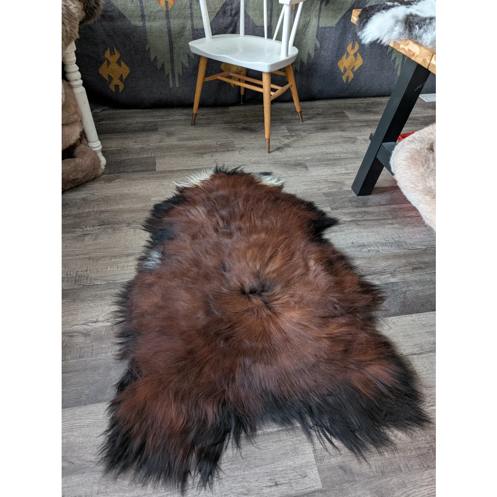 AN8❤️56" x 36" Massive Dark Bronze Icelandic Sheepskin