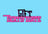 Pink digital gift card for Angus Oliver with black text on blue background