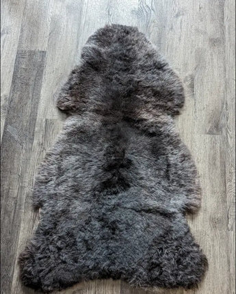 APR2❤️ 52.5 x 37’ Natural Wolf Icelandic Shorn Sheepskin
