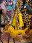 Angus Oliver yellow dachshund bag charm keychain with tassel
