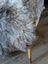 British isles sheepskin rug brit5 plush gray shaggy natural texture with uneven fur length 49 by 29 inches