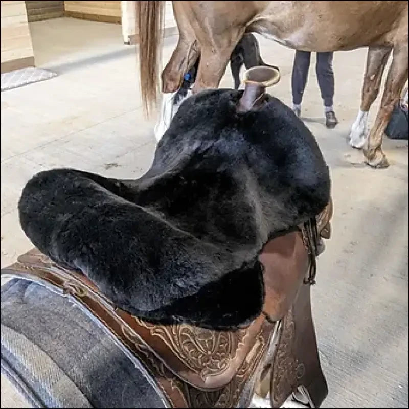 Brown Western Saddle Cover