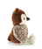 A clearance oscar the owl plush in brown and cream with white-spotted wings and soft fur texture