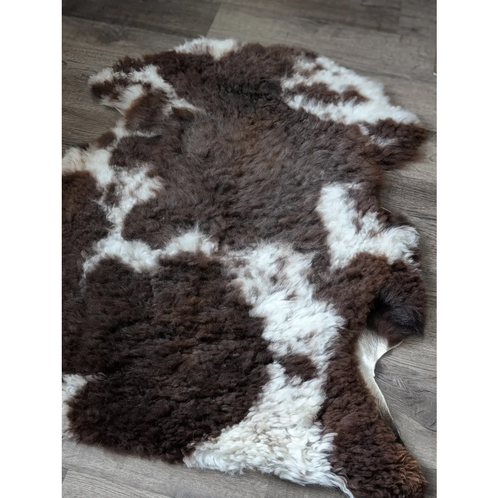 Fluffy cloud like Oeko Tex sheepskin rug 42.5 x 29.5 inches