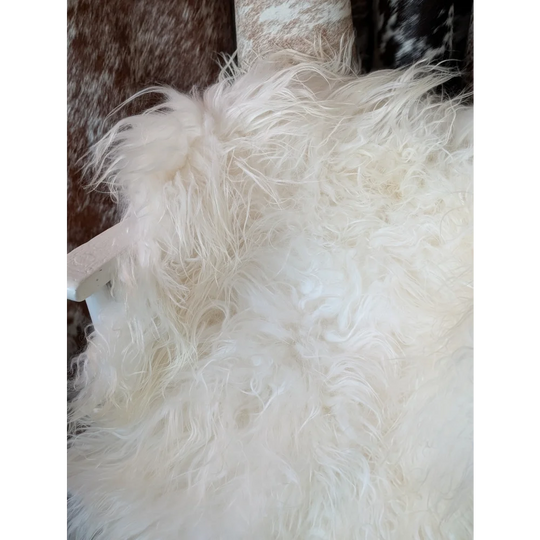 DE34❤️54" x 30" Natural White Icelandic Sheepskin
