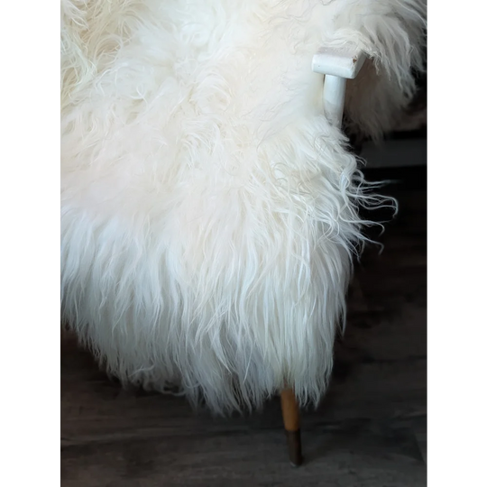 DE34❤️54" x 30" Natural White Icelandic Sheepskin
