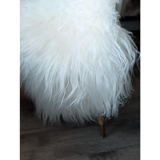 DE38❤️52" x 34" Natural White Icelandic Sheepskin