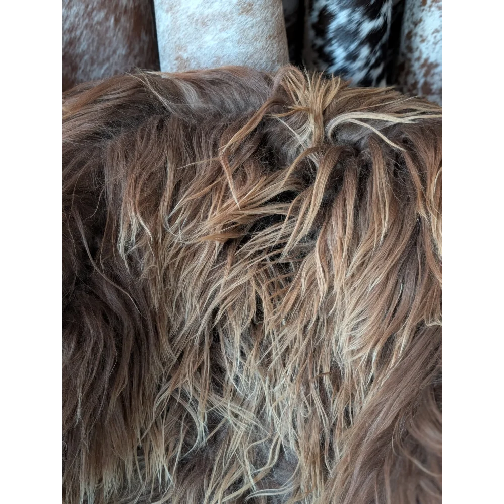 SPT10❤️53" x 34" Peau de mouton islandaise douce et impaire