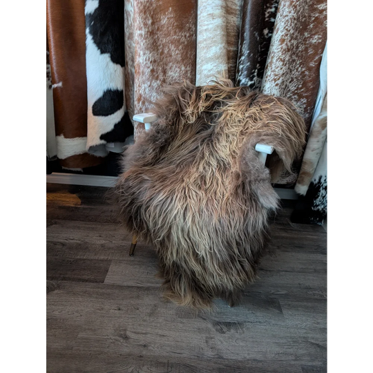 SPT10❤️53" x 34" Peau de mouton islandaise douce et impaire