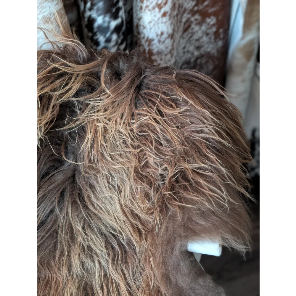 SPT10❤️53" x 34" Peau de mouton islandaise douce et impaire