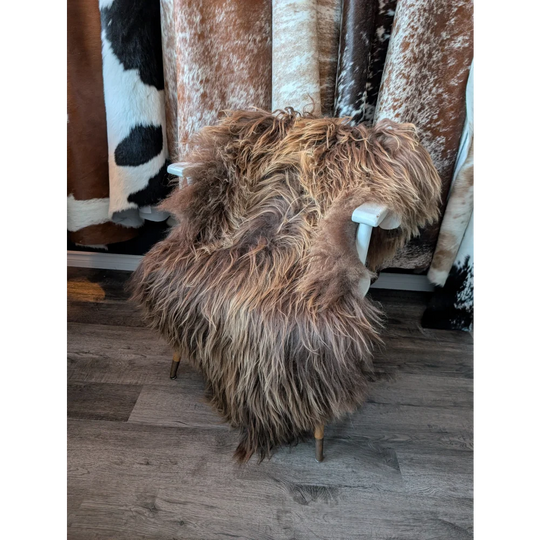 SPT10❤️53" x 34" Peau de mouton islandaise douce et impaire