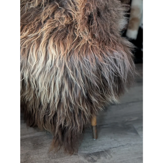 SPT10❤️53" x 34" Peau de mouton islandaise douce et impaire