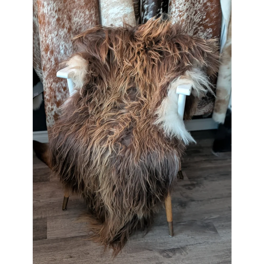 SPT10❤️53" x 34" Peau de mouton islandaise douce et impaire
