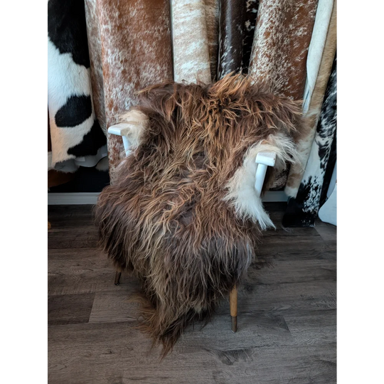 SPT10❤️53" x 34" Peau de mouton islandaise douce et impaire