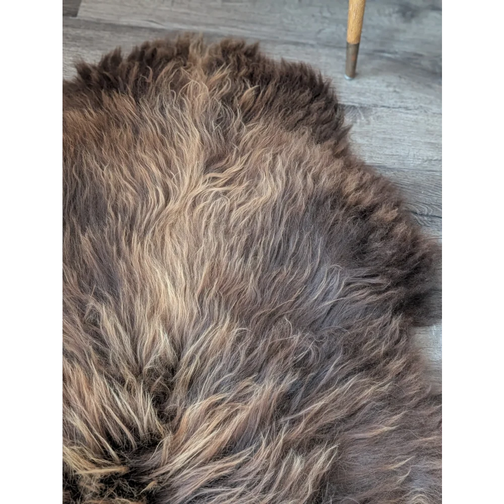 SPT10❤️53" x 34" Peau de mouton islandaise douce et impaire