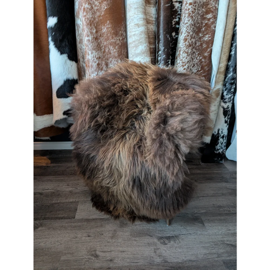 SPT10❤️53" x 34" Peau de mouton islandaise douce et impaire