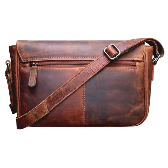 Ema leather bag womens textured dark brown leather shoulder bag