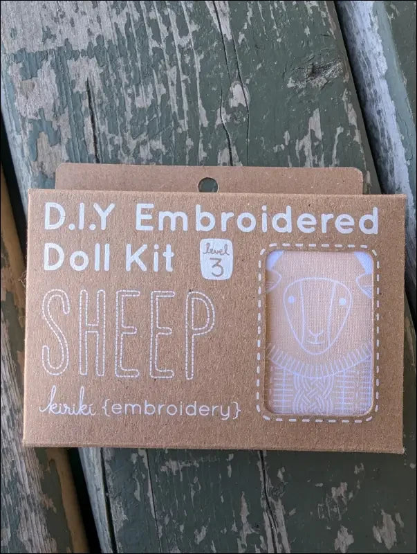 Embroidery Kit Sheep