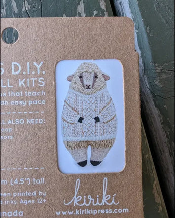 Embroidery Kit Sheep