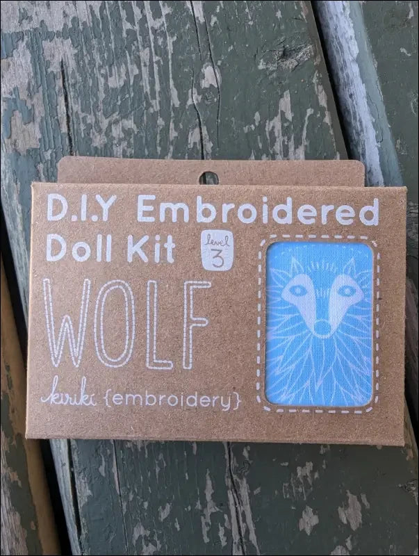 Embroidery Kit Wolf