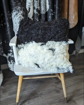 Fabulous Spanish sheepskin cushion