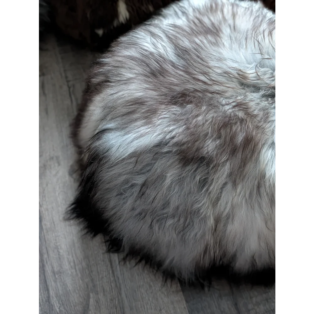 Floor Pouf❤️Grey Icelandic