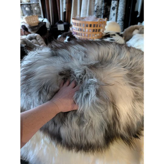 Floor Pouf❤️Grey Icelandic