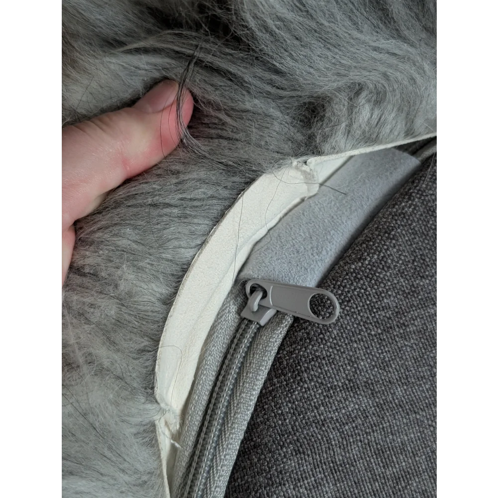 Floor Pouf❤️Grey Icelandic