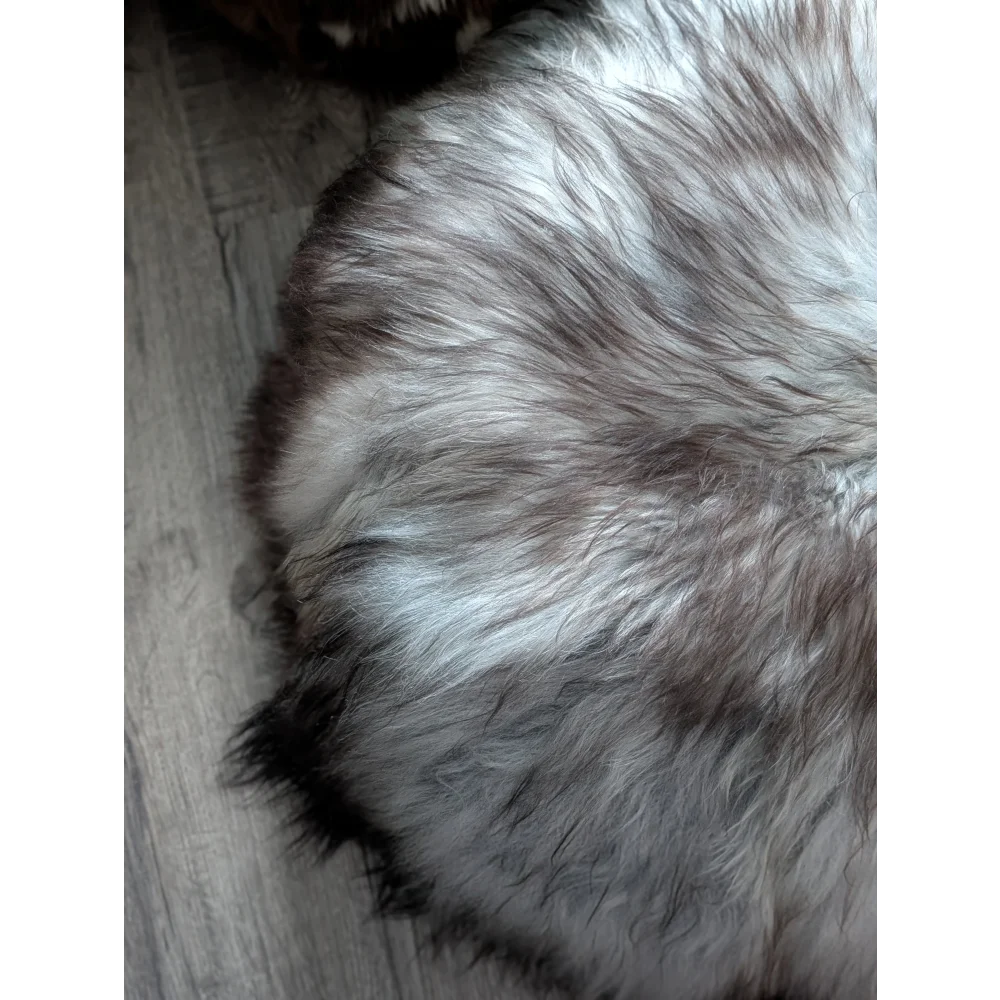 Floor Pouf❤️Grey Icelandic