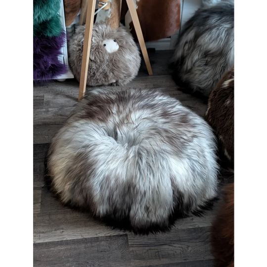 Floor Pouf❤️Grey Icelandic