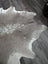 Greymix 925 extra large cowhide rug 96 x 90 with natural white gray and brown mottled pattern perfect large cowhide decor