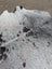 Hello11 large cowhide rug with gray and black speckled pattern and unique natural textured surface for beautiful rugs