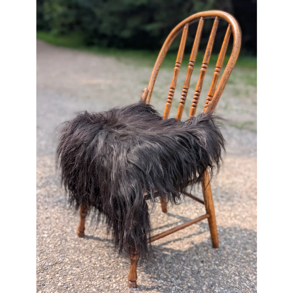 Icelandic sheepskin chair squares